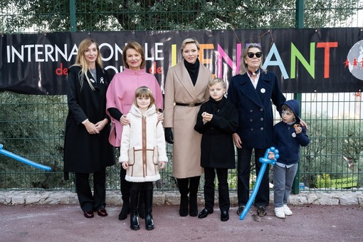 La Famiglia Principesca al Parc Princesse Antoinette (Foto: Eric Mathon - Palais princier)