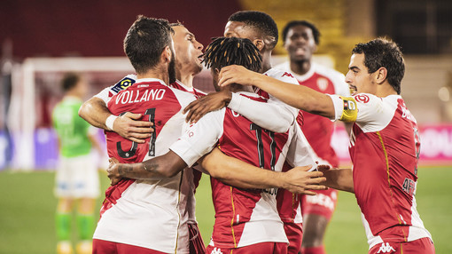 La gioia dei giocatori del Monaco (foto tratta dal sito dell'AS Monaco) La gioia dei giocatori del Monaco (foto tratta dal sito dell'AS Monaco)