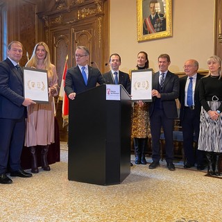 Monaco: alla conferenza stampa d'inizio anno, presentato ieri il gemellaggio con Dolceacqua