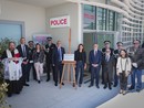 L'inaugurazione del nuovo posto di Polizia ai Giardini Esotici