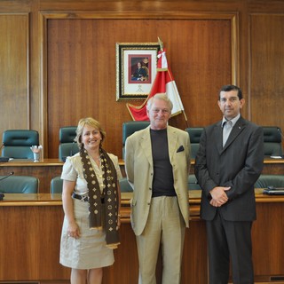 Monte-Carlo: il prof Guy Carcassonne accolto dal Conseil National