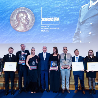 Cerimonia delle Grandes Médailles Albert Ier 08/12/2025 – MDO Parigi © Institut océanographique de Monaco – Frédéric Pacorel