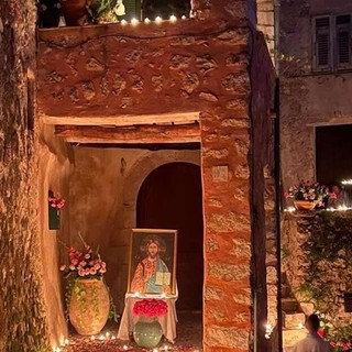 Gorbio, la "Processione delle Lumache"