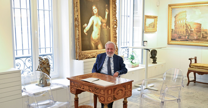 L'antiquario e collezionista- Cesare Lampronti.