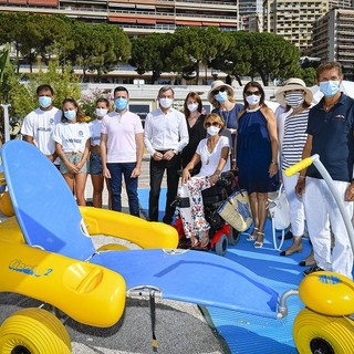 Riaperta la Handiplage del Larvotto nel Principato di Monaco