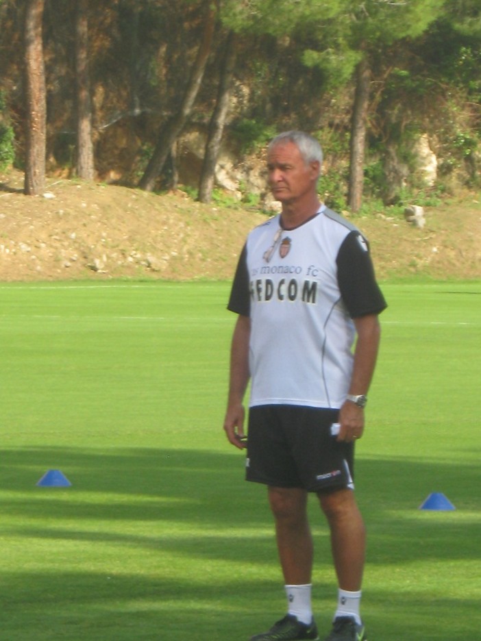Le dichiarazioni di Claudio Ranieri dopo il primo allenamento del Monaco Le dichiarazioni di Claudio Ranieri dopo il primo allenamento del Monaco