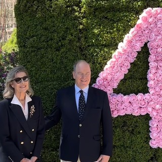 Monaco, il Roseto Princesse Grace compie 40 anni: le immagini delle celebrazioni