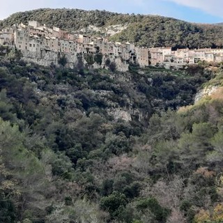 Il sentiero che conduce a Tourrettes sur Loup - Fotografie di Danilo Radaelli