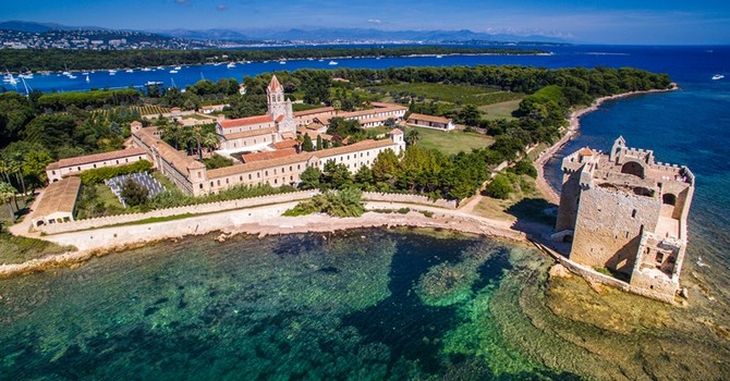 Ile saint honorat @Ville de Cannes Axis Drone