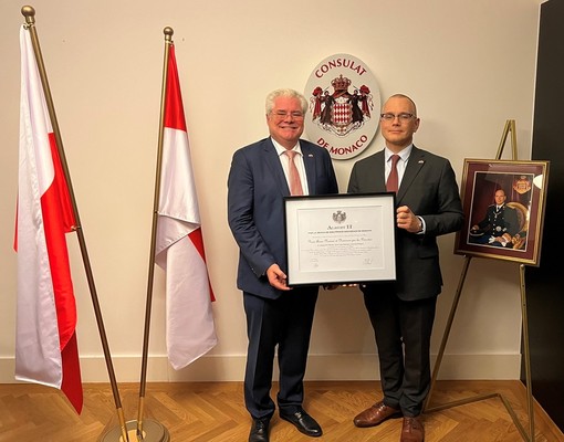 Inaugurazione del nuovo Consolato Onorario del Principato di Monaco a Varsavia ©DR. Inaugurazione del nuovo Consolato Onorario del Principato di Monaco a Varsavia ©DR.