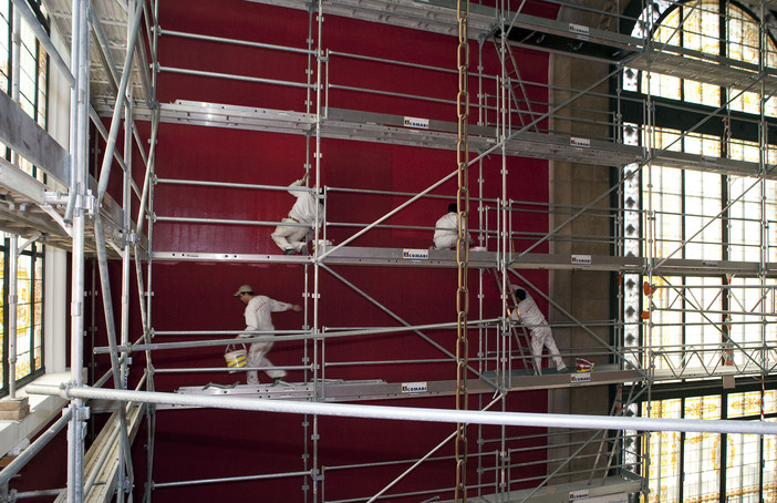 I lavori di restauro al Museo Oceanografico - Photo Copyright Dagnino Musée Océanographique