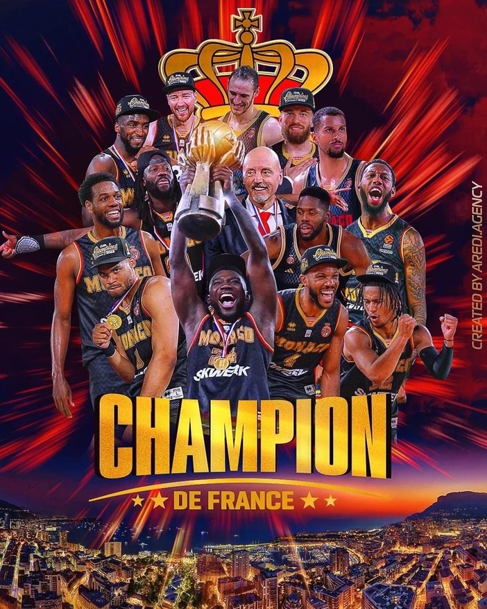 Basket Pro A, AS Monaco rullo compressore: Parigi battuta in gara-4, monegaschi campioni di Francia! Basket Pro A, AS Monaco rullo compressore: Parigi battuta in gara-4, monegaschi campioni di Francia!