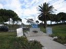 Il Monumento alle vittime a Carras