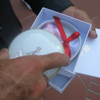 Confetti e bomboniere dei Principi di Monaco Alberto e Charlene