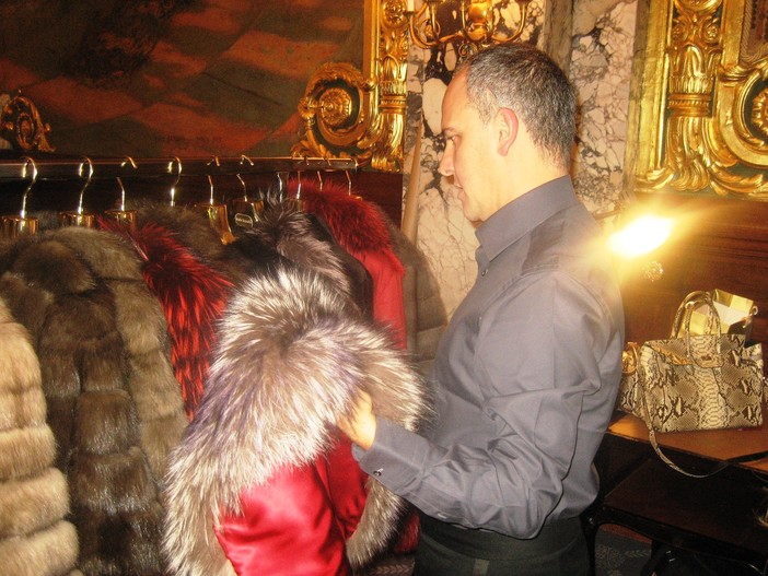 Carlo Ramello nel dopo-sfilata Carlo Ramello nel dopo-sfilata