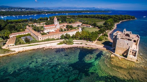 Ile saint honorat @Ville de Cannes Axis Drone Ile saint honorat @Ville de Cannes Axis Drone