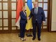 Isabelle Berro-Amadeï, Consigliere di Governo-Ministro delle Relazioni esterne e della Cooperazione di Monaco e Presidente del Comitato dei Ministri del Consiglio d’Europa, con il Ministro degli Affari Esteri ucraino, S.E. Andriy Sybiha. ©DR Isabelle Berro-Amadeï, Consigliere di Governo-Ministro delle Relazioni esterne e della Cooperazione di Monaco e Presidente del Comitato dei Ministri del Consiglio d’Europa, con il Ministro degli Affari Esteri ucraino, S.E. Andriy Sybiha. ©DR