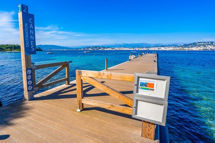 La nuova segnaletica sull’île Sainte-Marguerite @mairie de Cannes