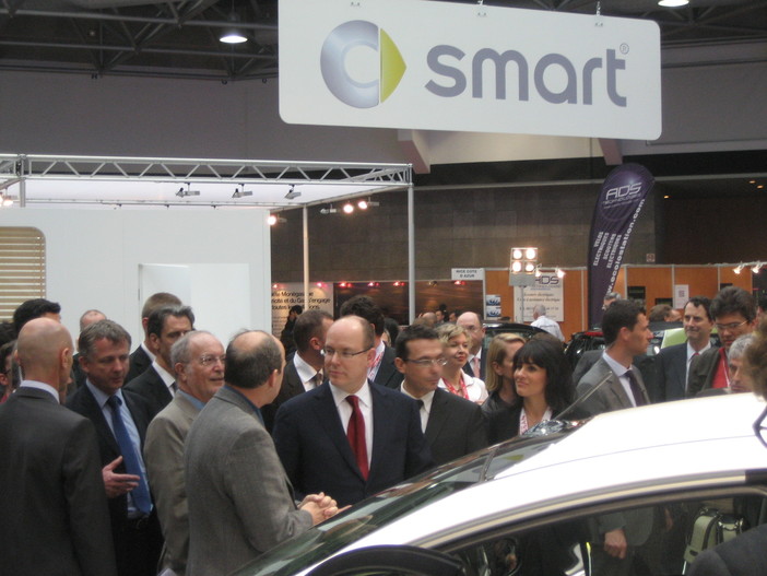 Monte-Carlo: Speciale Ever 2010. SAS il Principe Alberto II inaugura il salone