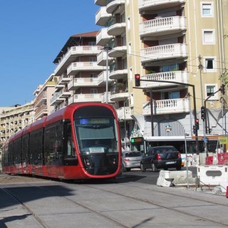 Il tram della Ligne 2 a Nizza