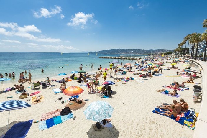 Juan le Pins, le spiagge Juan le Pins, le spiagge