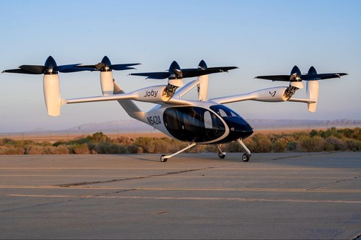 Il velivolo elettrico sviluppato dalla statunitense Joby Aviation Il velivolo elettrico sviluppato dalla statunitense Joby Aviation
