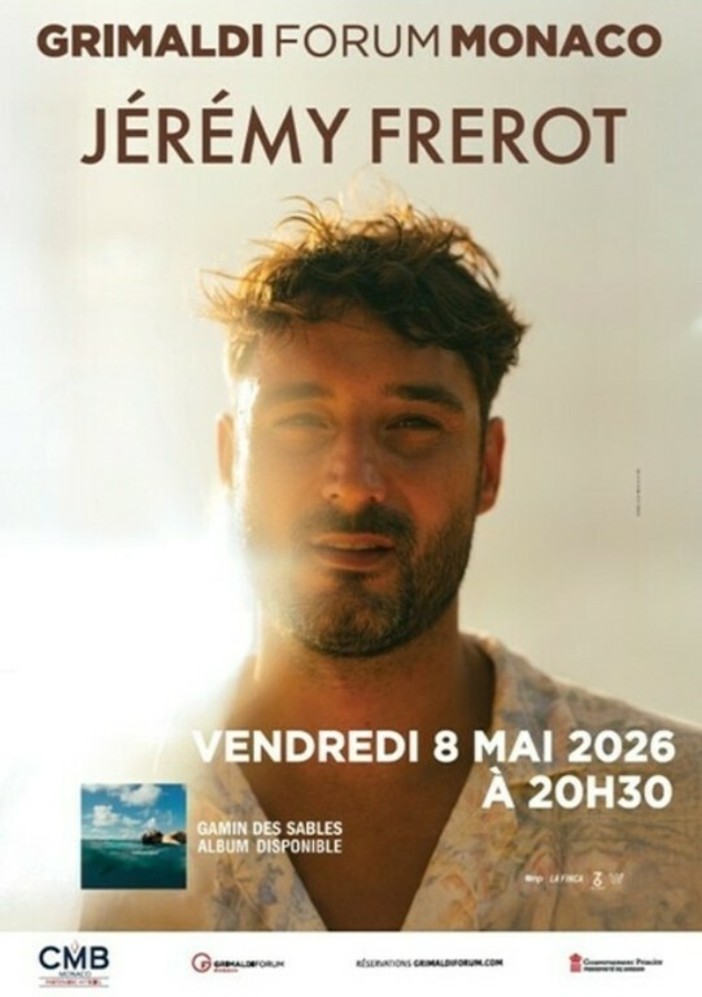 Jérémy Frerot in concerto a Monaco
