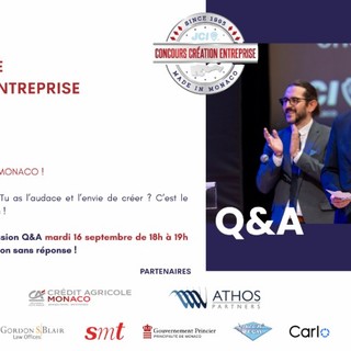 Monaco: l’ultima sessione Q&A per il Concorso di Creazione d’Impresa Monaco: l’ultima sessione Q&A per il Concorso di Creazione d’Impresa