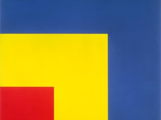 Ellsworth Kelly, Red, Yellow, Blue, 1963 - Huile sur toile, 231 x 231 cm -Fondation Marguerite et Aimé Maeght, Saint-Paul-de-Vence