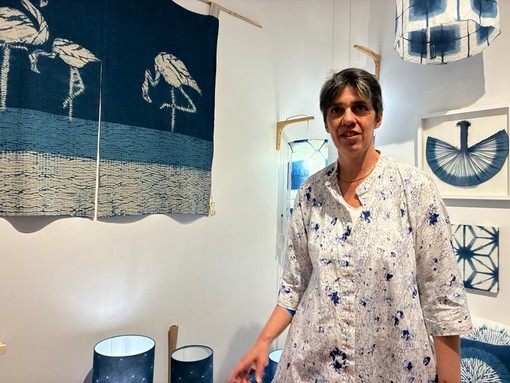 Kara Indigo, Antibes Art Fair. Tutte le fotografie sono di Silvia Assin Kara Indigo, Antibes Art Fair. Tutte le fotografie sono di Silvia Assin