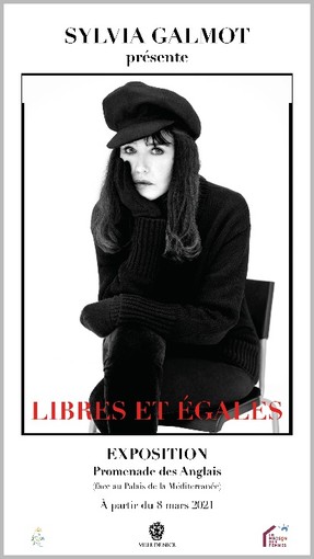 Il manifesto della mostra "Libres et égales" Il manifesto della mostra "Libres et égales"