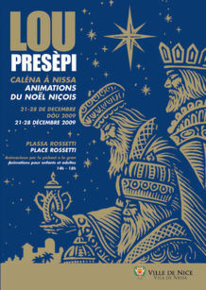 Nizza: appuntamento con "Lou Presèpi" in Place Rossetti Nizza: appuntamento con "Lou Presèpi" in Place Rossetti