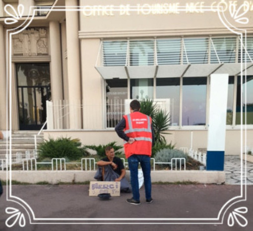 Les Anges Guardiens de Monaco ancora vitali (letteralmente) a Nizza per centinaia di senzatetto ed affamati
