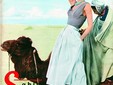 «Soleil Sable Sud» Sophie Litvak en Jean Dessès Couverture du Elle, n°386, 20 avril 1955 © Lionel Kazan / Elle France