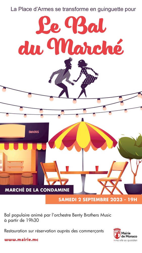 Monaco, in Piazza d'Armi torna il "Bal de Marché" Monaco, in Piazza d'Armi torna il "Bal de Marché"
