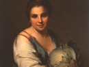 Jean-Baptiste Santerre, La Coupeuse de chou, huile sur toile, Bordeaux, musée des Beaux-Arts