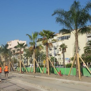 Promenade des Anglais, i lavori in corso