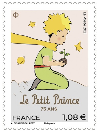 Le Petit Prince, il francobollo eccezionalmente in vendita a Nizza il 9 aprile 2021