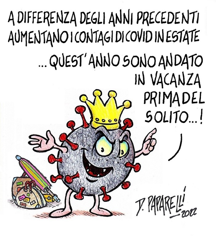 La recrudescenza estiva del Covid, Danilo Paparelli