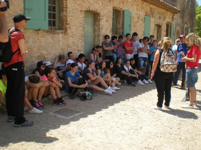 Le isole di Lerins hanno accolto alcuni studenti di Francia, Italia e Monaco Le isole di Lerins hanno accolto alcuni studenti di Francia, Italia e Monaco