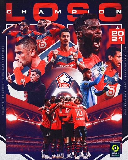 Ligue 1, l’ultima giornata incorona il Lille campione di Francia