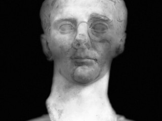Louisa Babari, AFRICA, 2025. After Bust of Emperor Claudius, Constantine, Algeria © Louisa Babari