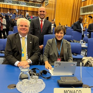 La delegazione monegasca a Vienna