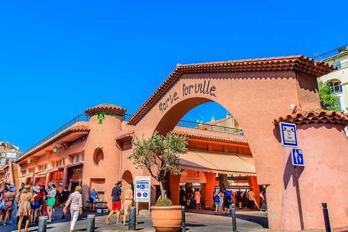 Il Marché Suquet nei disegni progettuali @mairie de Cannes