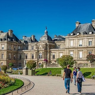 Le palais du Luxembourg, sede del Senato francese