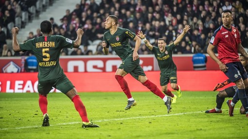 Lille - Monaco, una fase di gioco (foto tratta dal sito dell'AS Monaco)