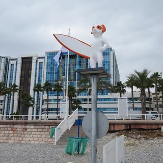 La "nuova" spiaggia per cani di fronte all'Ospedale infantile Lenval