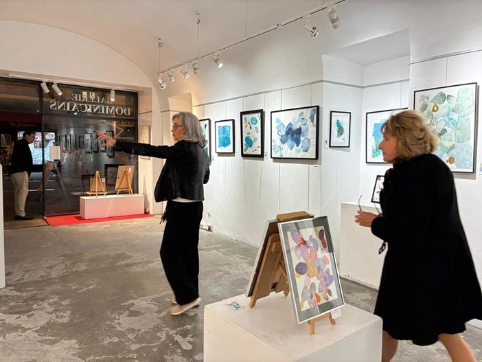 La Galerie des Dominicains nel Vieux Nice dove espone Laurence G. Fotografie di Silvia Assin La Galerie des Dominicains nel Vieux Nice dove espone Laurence G. Fotografie di Silvia Assin