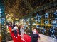 Nizza, 3 dicembre 2021, l'inaugurazione delle luminarie natalizie