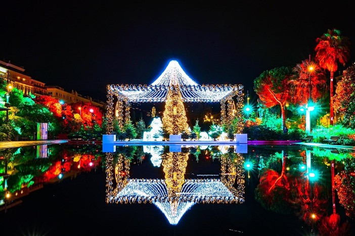 Le luminarie natalizie di Nizza  @Ville de Nice